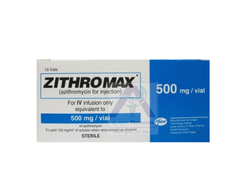 ZITHROMAX  500 MG Vial I.V Infusion