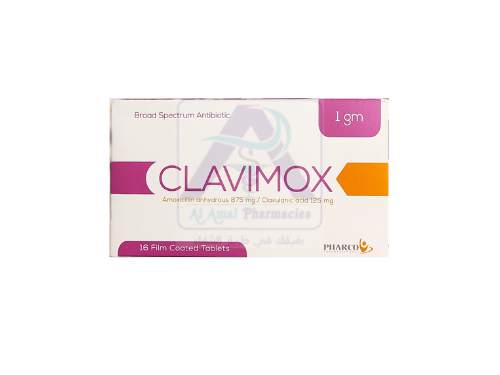 Clavimox 1GM 16 TAB