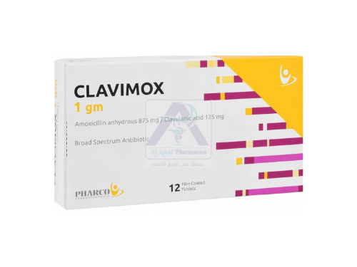 Clavimox 1GM 12 TAB
