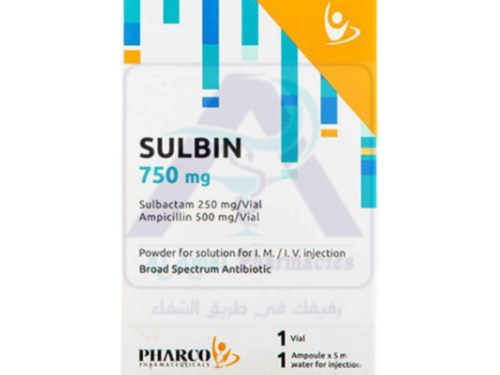 SULBIN  750MG  1VIAL
