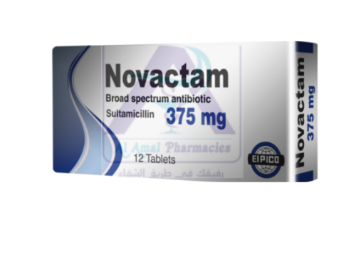 NOVACTAM   375MG   12TAB