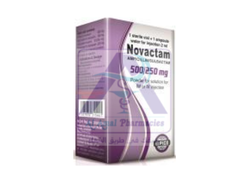 NOVACTAM  500/250MG  1VIAL