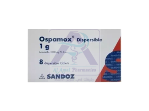 OSPAMOX 1GM 8TAB