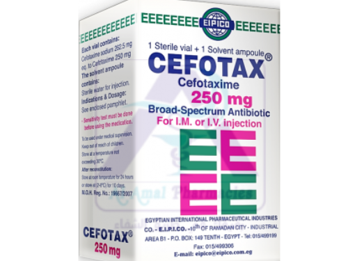 CEFOTAX  250  GM  I . M  1 VIAL
