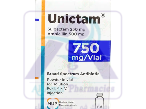 UNICTAM   750MG   1-VIAL