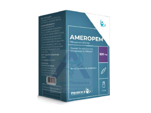 AMEROPEM 500 MG I.V. VIAL