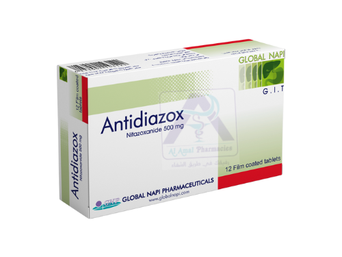 ANTIDIAZOX  500 MG 12TAB