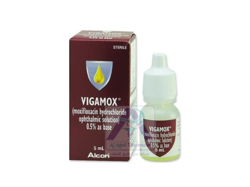 VIGAMOX  0.5%  EYE DROPS   5ML