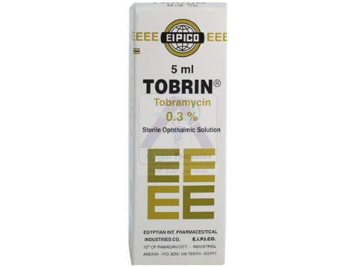TOBRIN  0.3%   EYE  DROPS  5ML