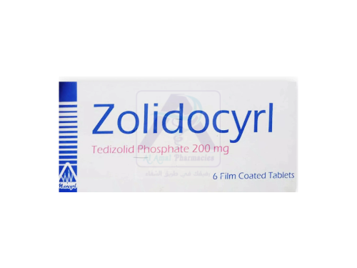 ZOLIDOCYRL   200MG   6TAB