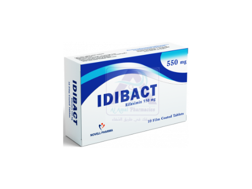 IDIBACT 550 MG 20 TAB