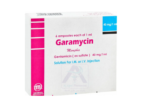 Garamycin 40 mg - 6 Amp