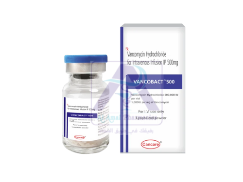 VANCOBACT 500MG VIAL