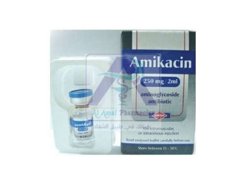 AMIKACIN  250 MG  1 VIAL 2 ML