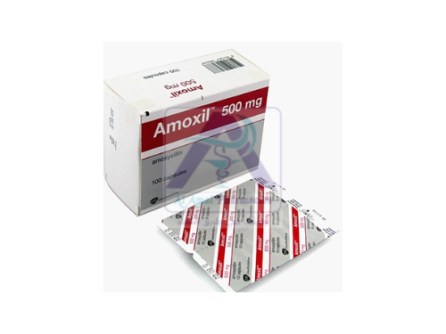AMOXIL  500  MG  12  CAP