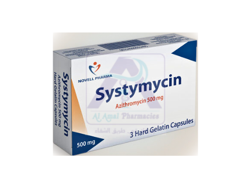 SYSTYMYCIN 500 MG 3 CAP