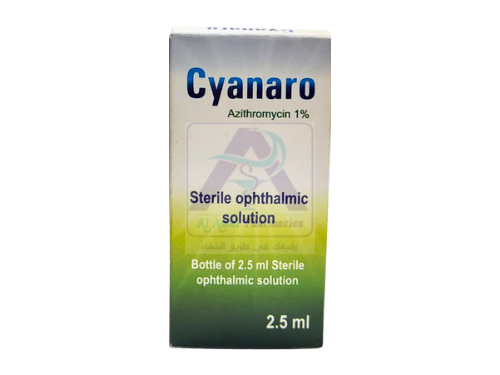 CYANARO EYE DROPS  2.5 ML