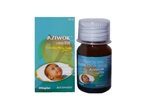 AZIWOK ( AZITHROMYCIN) SUSP 15 ML