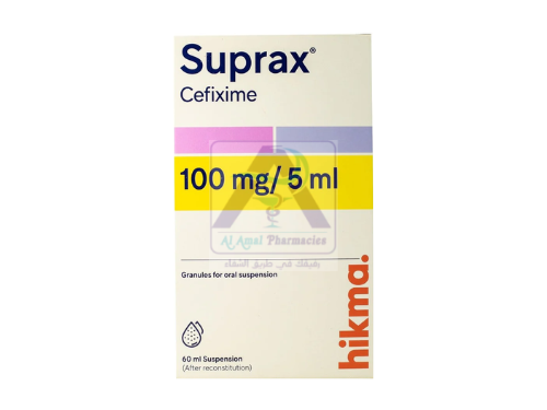 SUPRAX   100MG/5ML   PWD   SUSPENSION   60ML