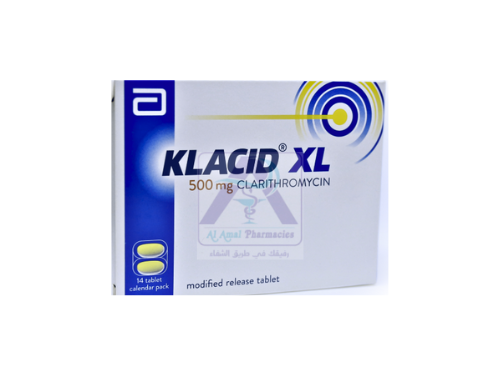 KLACID   XL  500MG   14TAB
