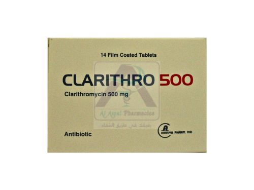 CLARITHRO   500MG   14TAB