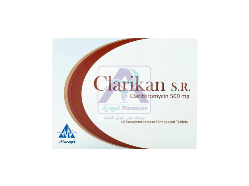 CLARIKAN   S.R   500MG   14TAB