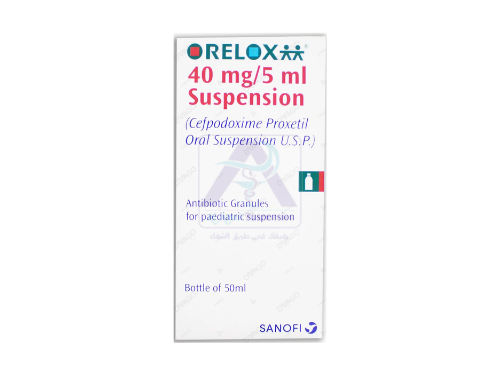 ORELOX  ORAL  40  MG  5 ML  SUSP  50  ML