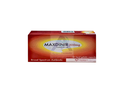 MAXDINIR  300 MG  10  CAP