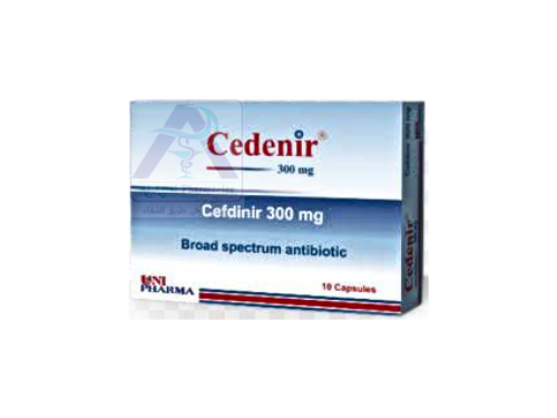 CEDENIR   300 MG  10  CAP