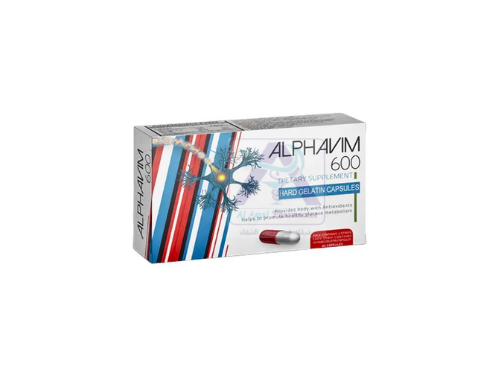 ALPHAVIM 600MG 20CAP