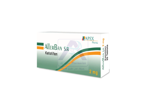 ALLERBAN - SR 2MG 20TAB