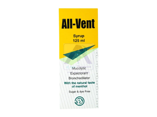 ALL VENT SYRUP 125ML