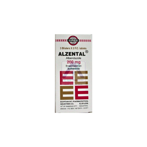 ALZENTAL 200MG 6TAB