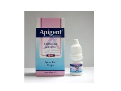APIGENT 3MG/ML EYE/EAR DROPS 5 ML