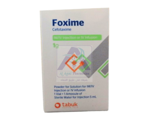 FOXIME 1 G IV  1 VIAL