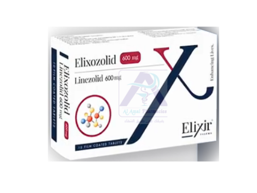 Elixozolid 600 mg 10 Tablets