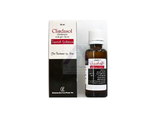 CLINDASOL   1%   TOPICAL   SOLUTION   30ML