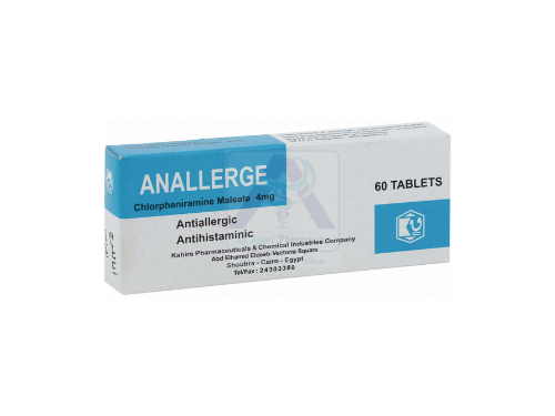 ANALLERGE 4 MG 60TAB