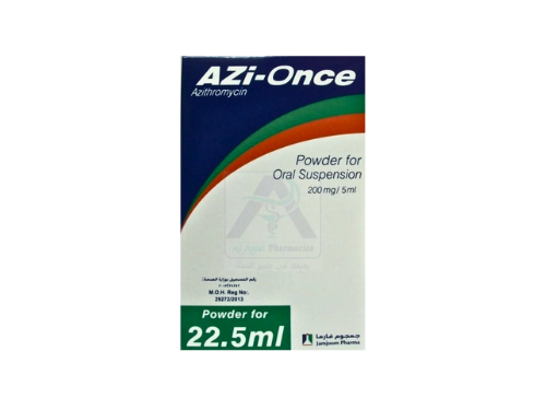 AZI-ONCE 200 MG 5ML  SUSP 22.5 ML