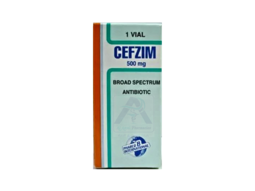 CEFZIM 500 MG  1 VIAL - IM