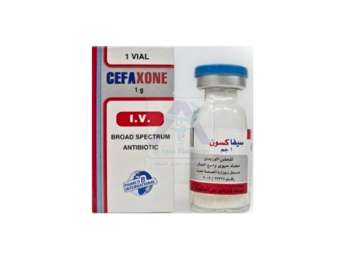 CEFAXONE 1G I.V. ( 1 VAL)