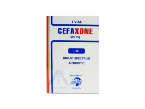 CEFAXONE I.M 500MG 1-VAL